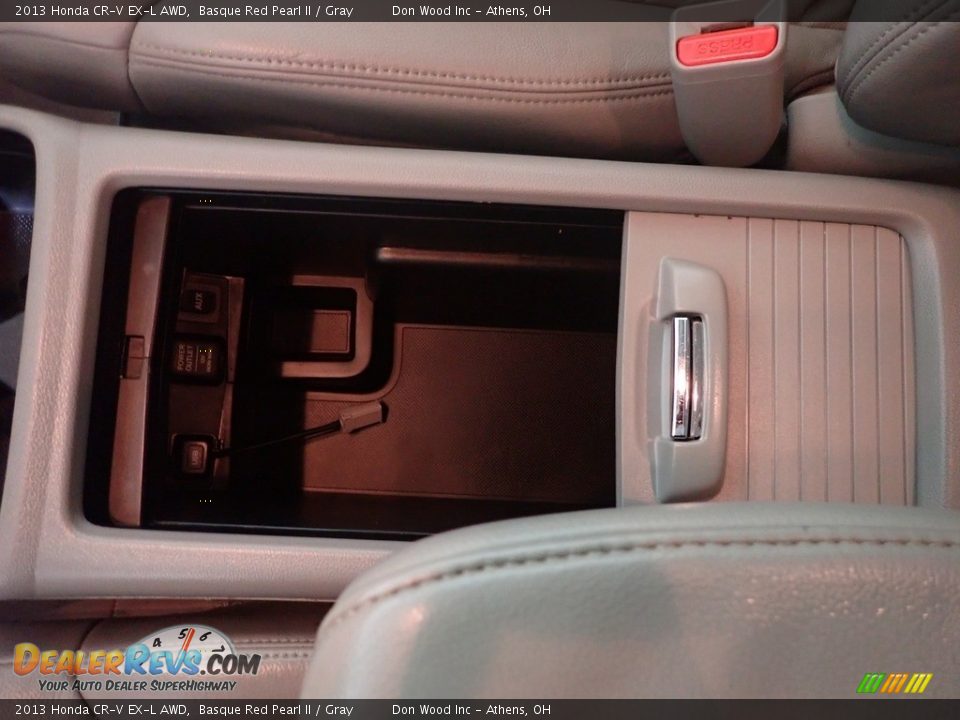 2013 Honda CR-V EX-L AWD Basque Red Pearl II / Gray Photo #34