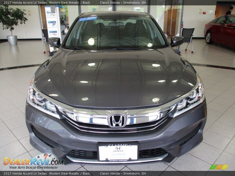 2017 Honda Accord LX Sedan Modern Steel Metallic / Black Photo #2