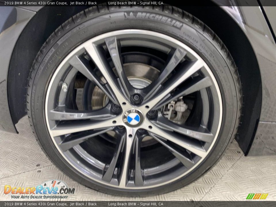 2019 BMW 4 Series 430i Gran Coupe Jet Black / Black Photo #6