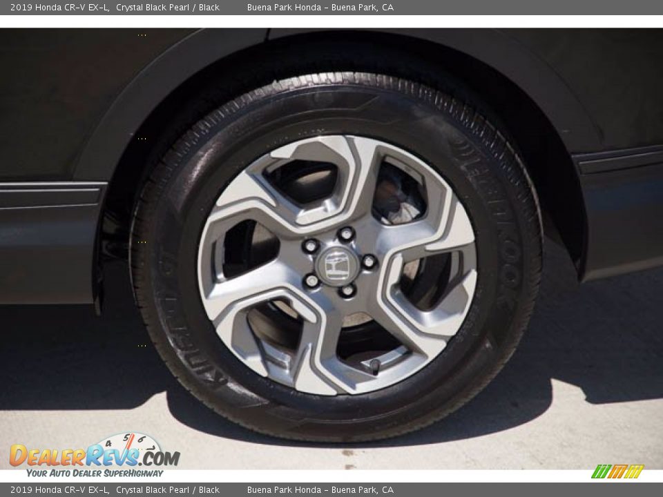 2019 Honda CR-V EX-L Crystal Black Pearl / Black Photo #35