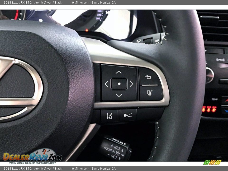 2018 Lexus RX 350 Steering Wheel Photo #21