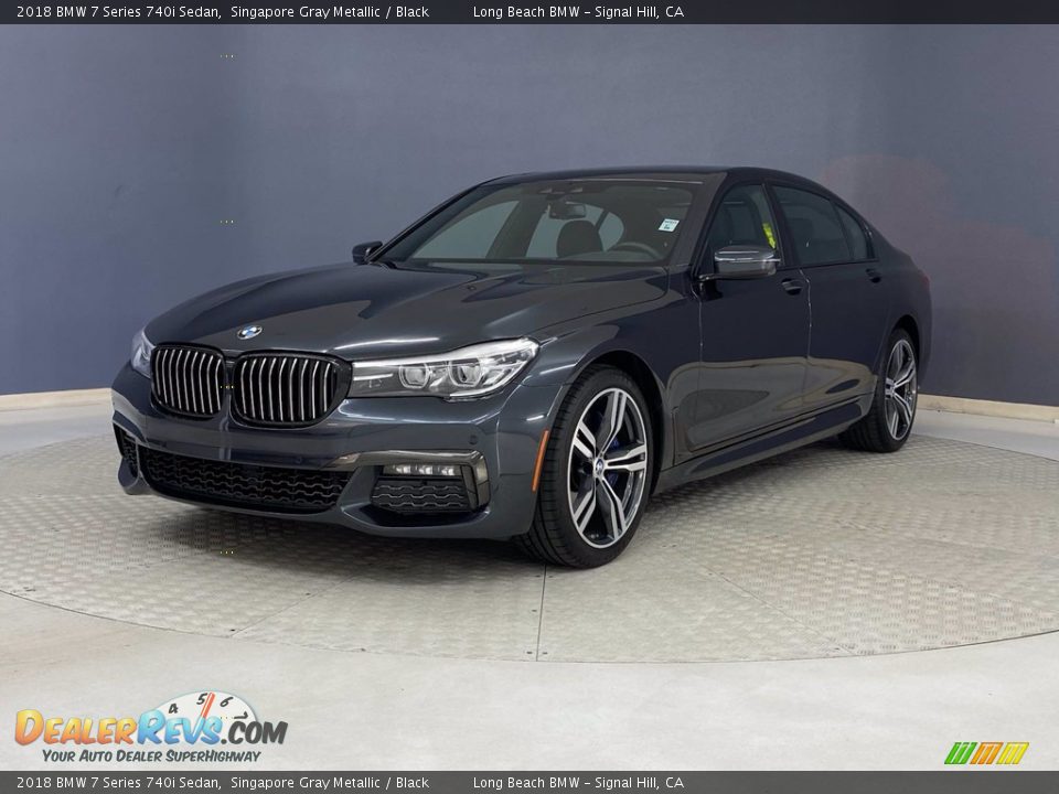 Singapore Gray Metallic 2018 BMW 7 Series 740i Sedan Photo #3