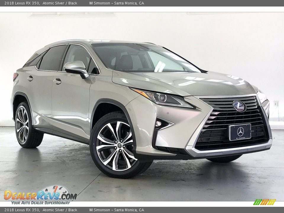 Atomic Silver 2018 Lexus RX 350 Photo #33