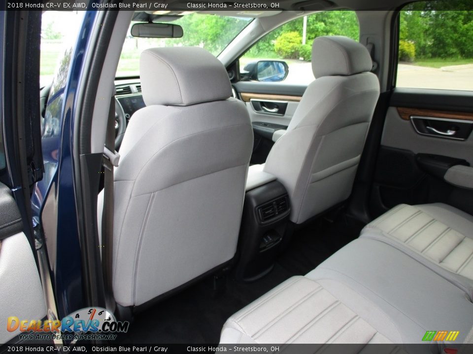 Rear Seat of 2018 Honda CR-V EX AWD Photo #24