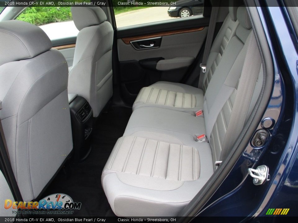 Rear Seat of 2018 Honda CR-V EX AWD Photo #25