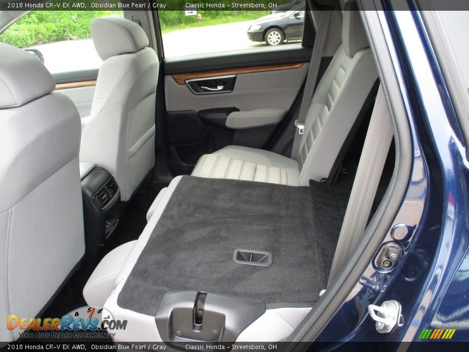 Rear Seat of 2018 Honda CR-V EX AWD Photo #26