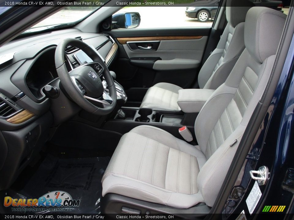 Front Seat of 2018 Honda CR-V EX AWD Photo #29