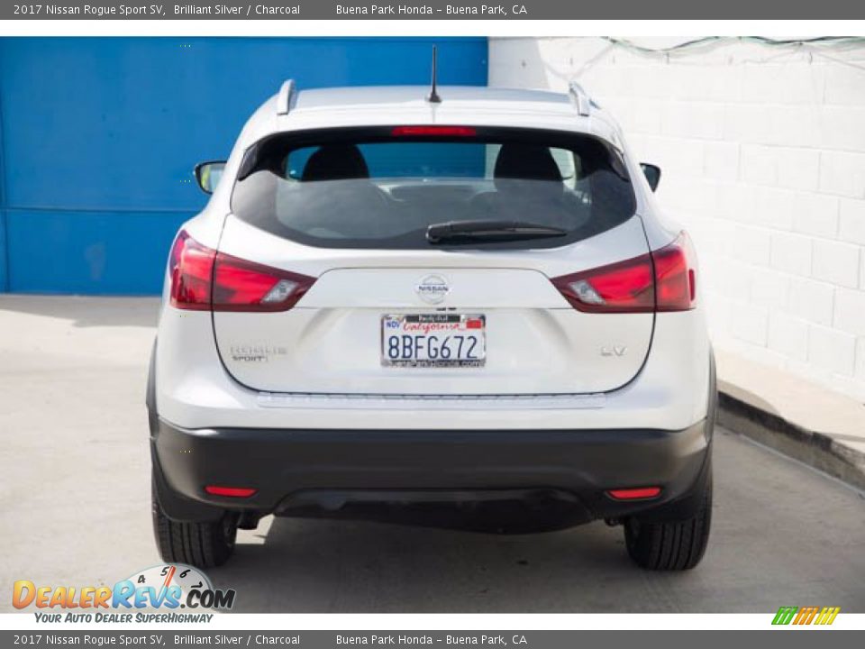 2017 Nissan Rogue Sport SV Brilliant Silver / Charcoal Photo #11