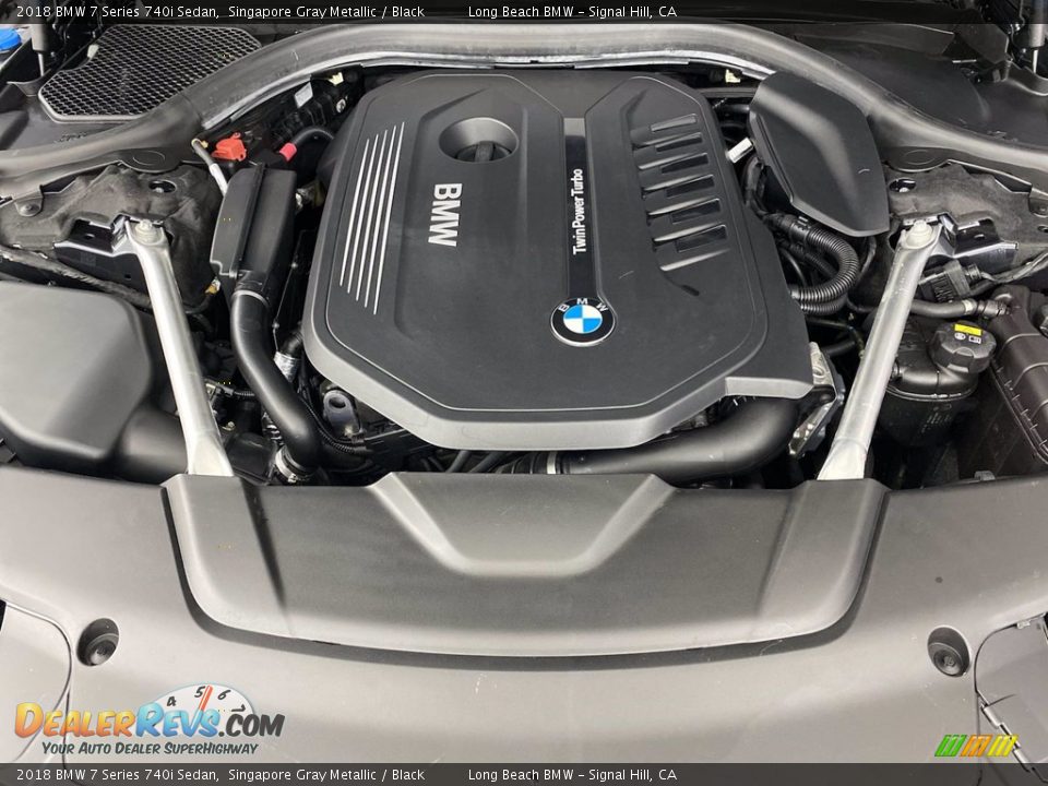 2018 BMW 7 Series 740i Sedan 3.0 Liter TwinPower Turbocharged DOHC 24-Valve VVT Inline 6 Cylinder Engine Photo #12