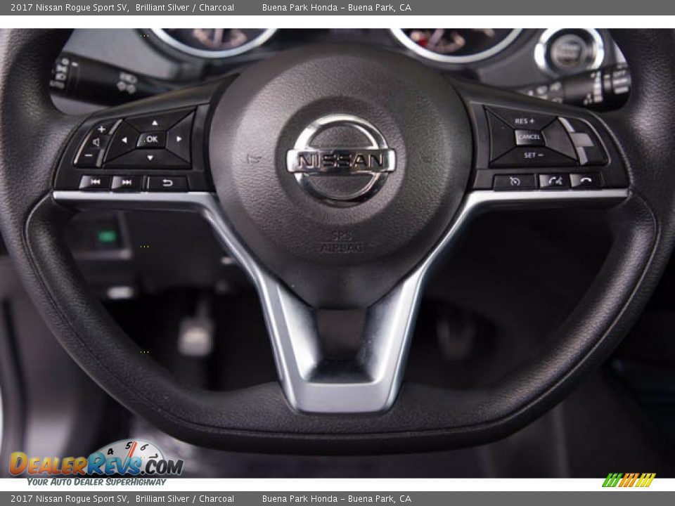 2017 Nissan Rogue Sport SV Steering Wheel Photo #15