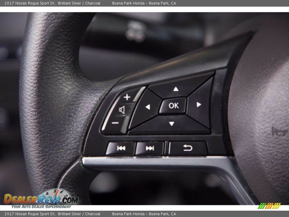 2017 Nissan Rogue Sport SV Steering Wheel Photo #16