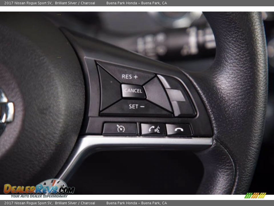 2017 Nissan Rogue Sport SV Steering Wheel Photo #17