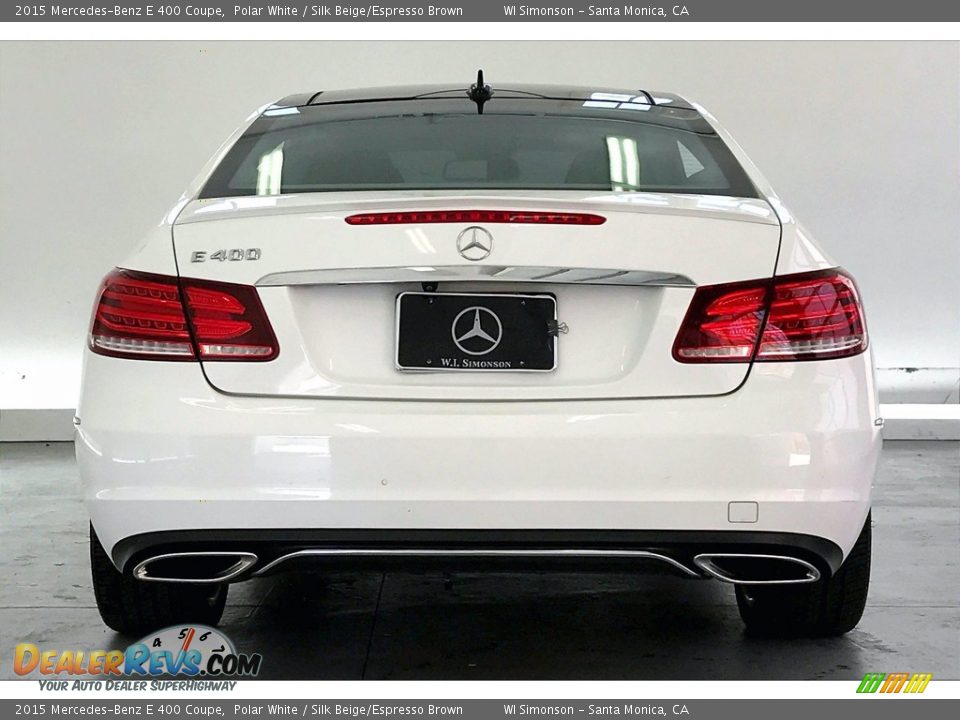 Polar White 2015 Mercedes-Benz E 400 Coupe Photo #3