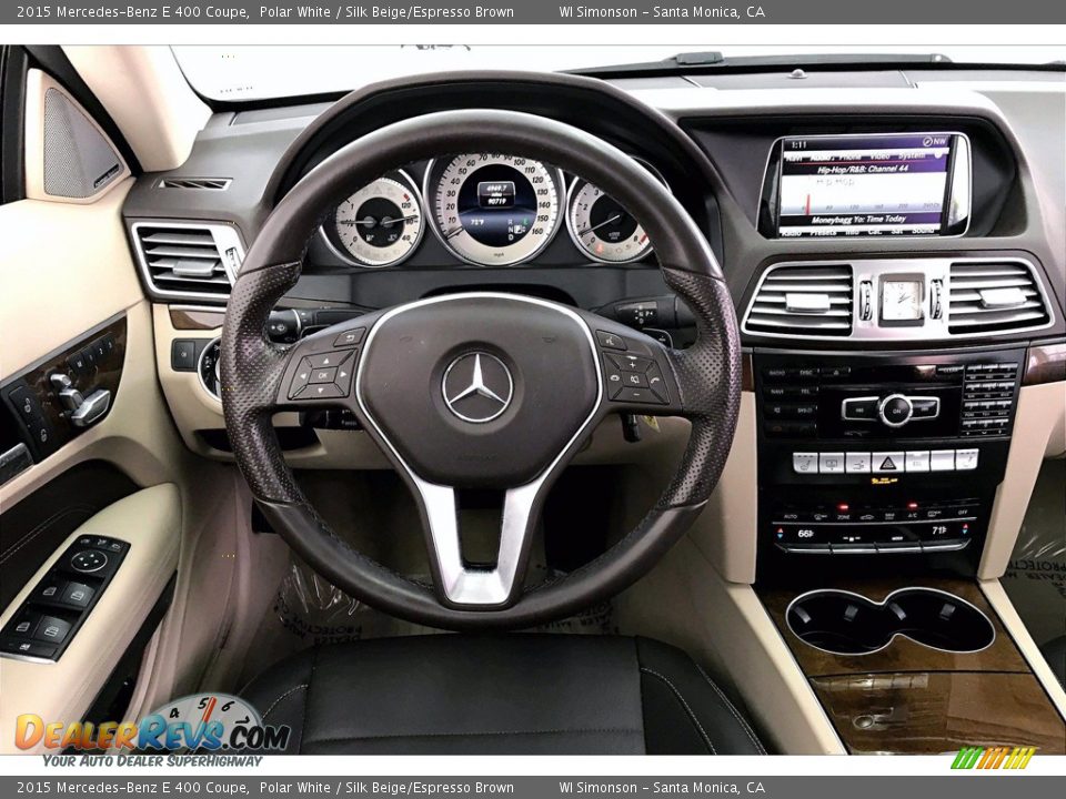 Dashboard of 2015 Mercedes-Benz E 400 Coupe Photo #4