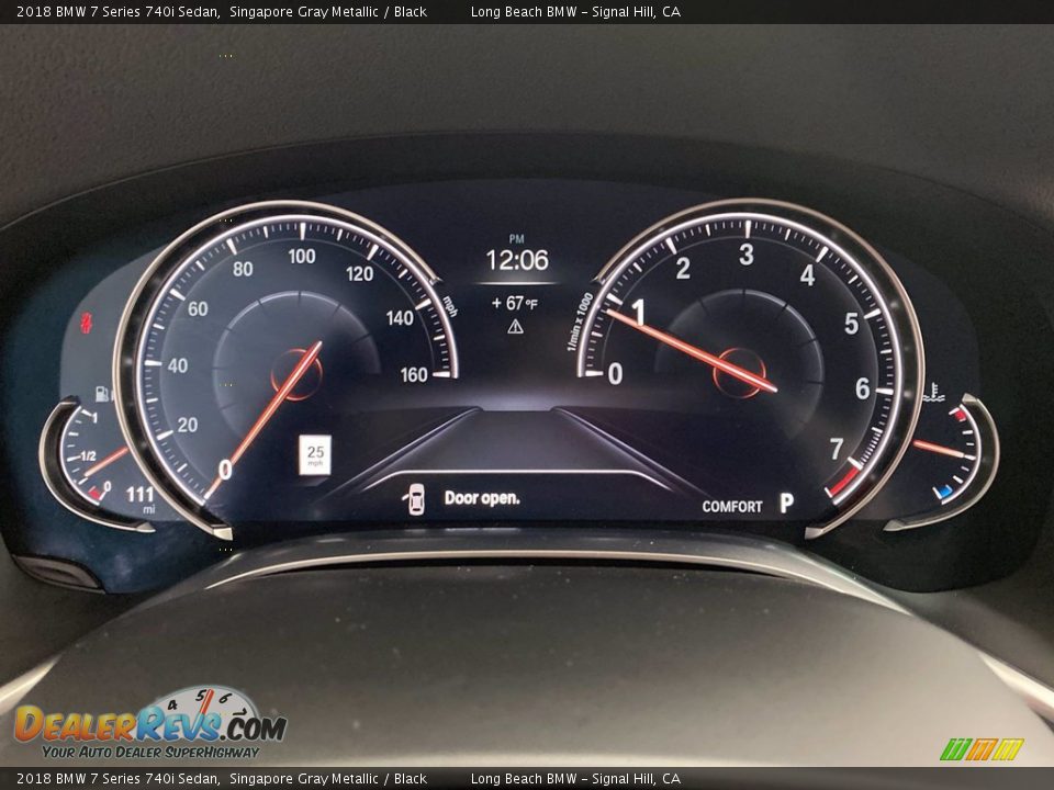 2018 BMW 7 Series 740i Sedan Gauges Photo #21