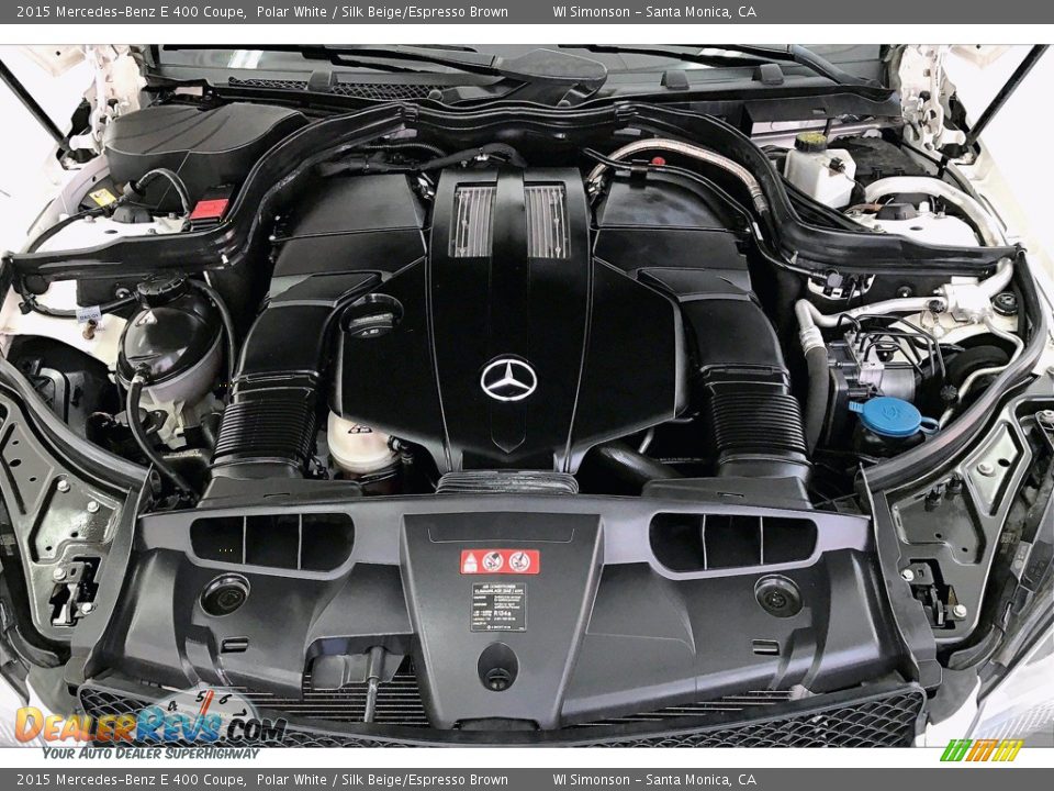 2015 Mercedes-Benz E 400 Coupe 3.0 Liter DI biturbo DOHC 24-Valve VVT V6 Engine Photo #9