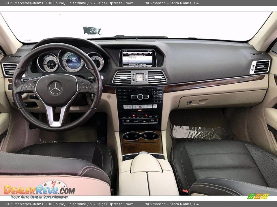 Dashboard of 2015 Mercedes-Benz E 400 Coupe Photo #15