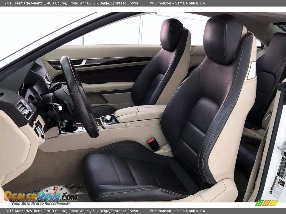 Front Seat of 2015 Mercedes-Benz E 400 Coupe Photo #18