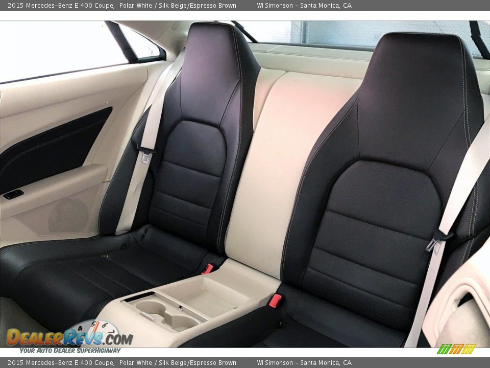 Rear Seat of 2015 Mercedes-Benz E 400 Coupe Photo #20