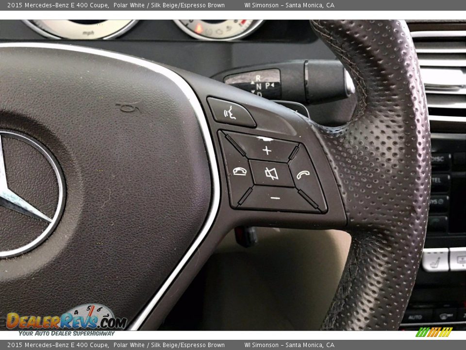 Controls of 2015 Mercedes-Benz E 400 Coupe Photo #22