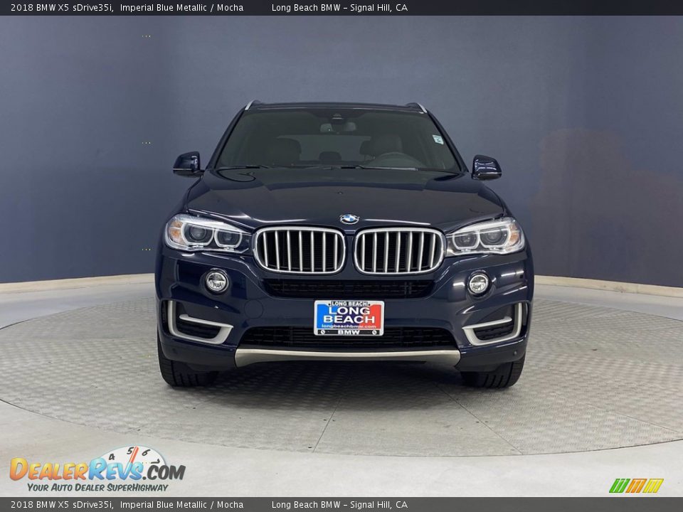 2018 BMW X5 sDrive35i Imperial Blue Metallic / Mocha Photo #2
