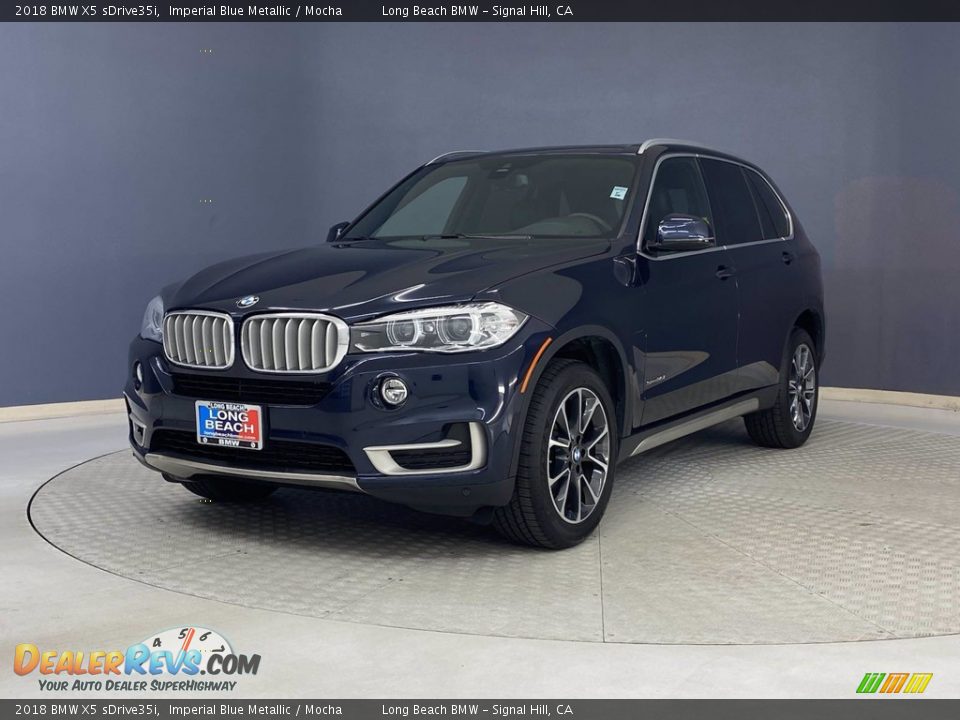 2018 BMW X5 sDrive35i Imperial Blue Metallic / Mocha Photo #3