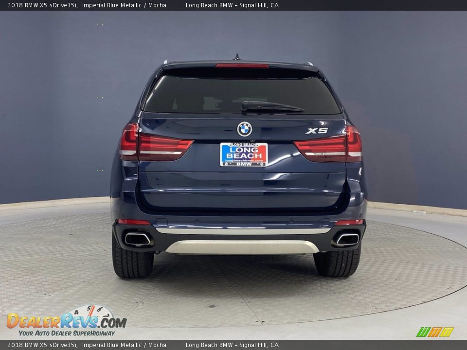 2018 BMW X5 sDrive35i Imperial Blue Metallic / Mocha Photo #4