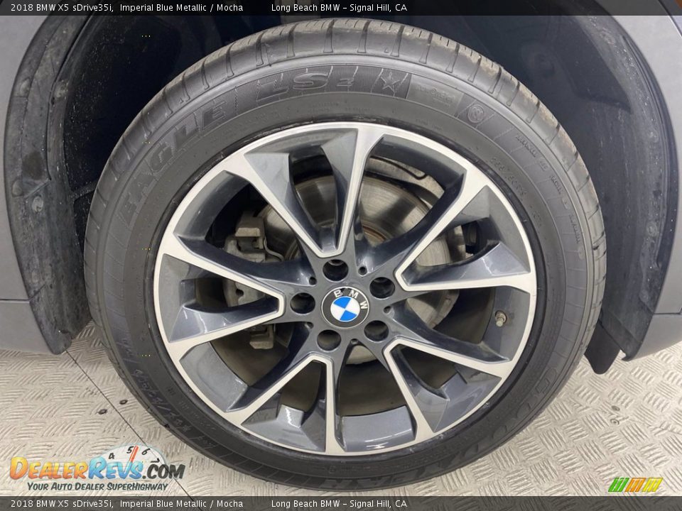 2018 BMW X5 sDrive35i Imperial Blue Metallic / Mocha Photo #6