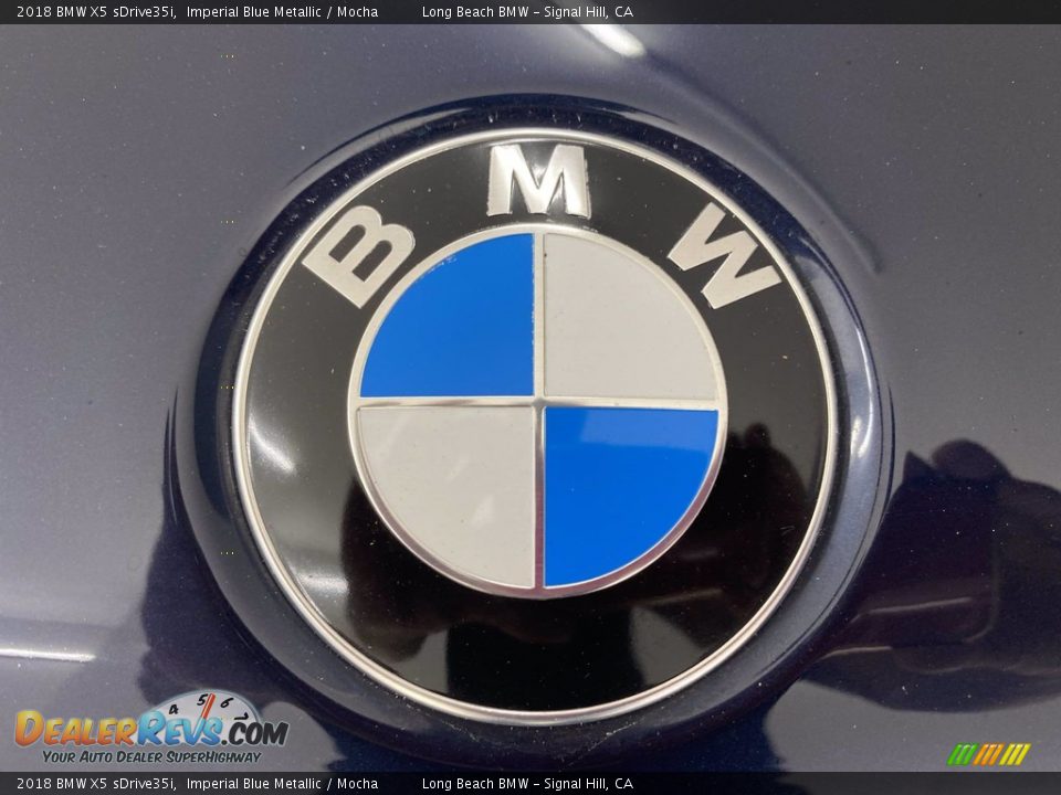 2018 BMW X5 sDrive35i Imperial Blue Metallic / Mocha Photo #8