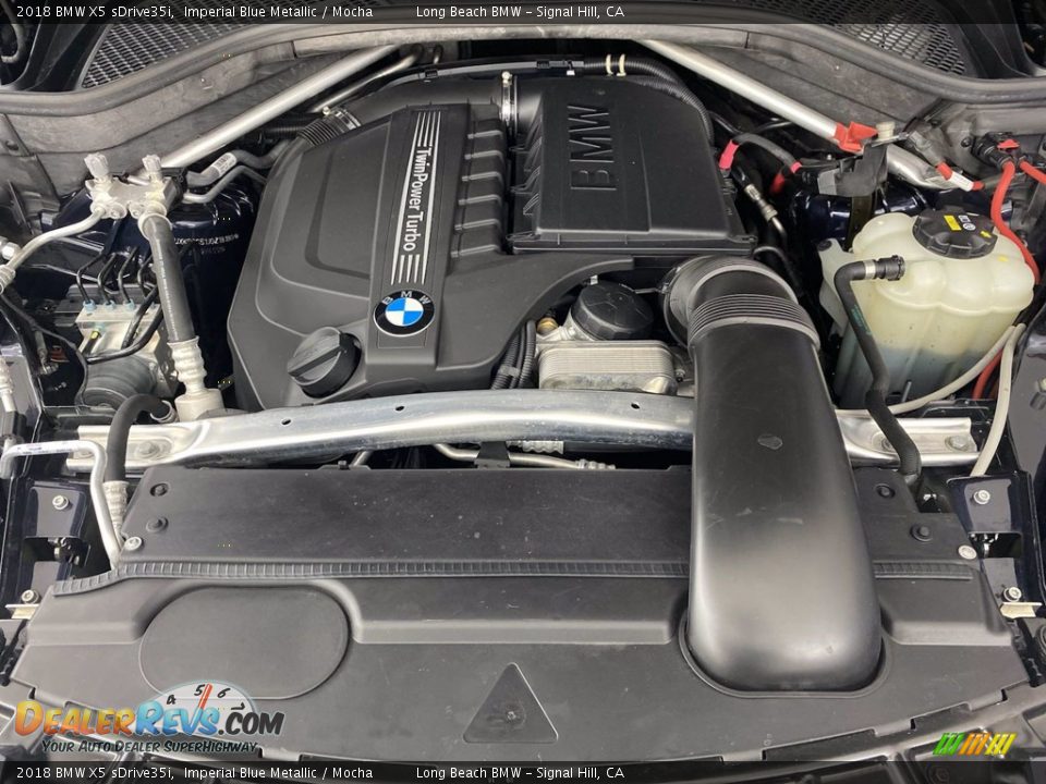 2018 BMW X5 sDrive35i Imperial Blue Metallic / Mocha Photo #12