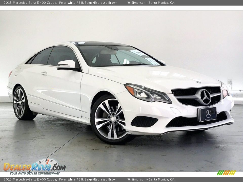 Front 3/4 View of 2015 Mercedes-Benz E 400 Coupe Photo #34