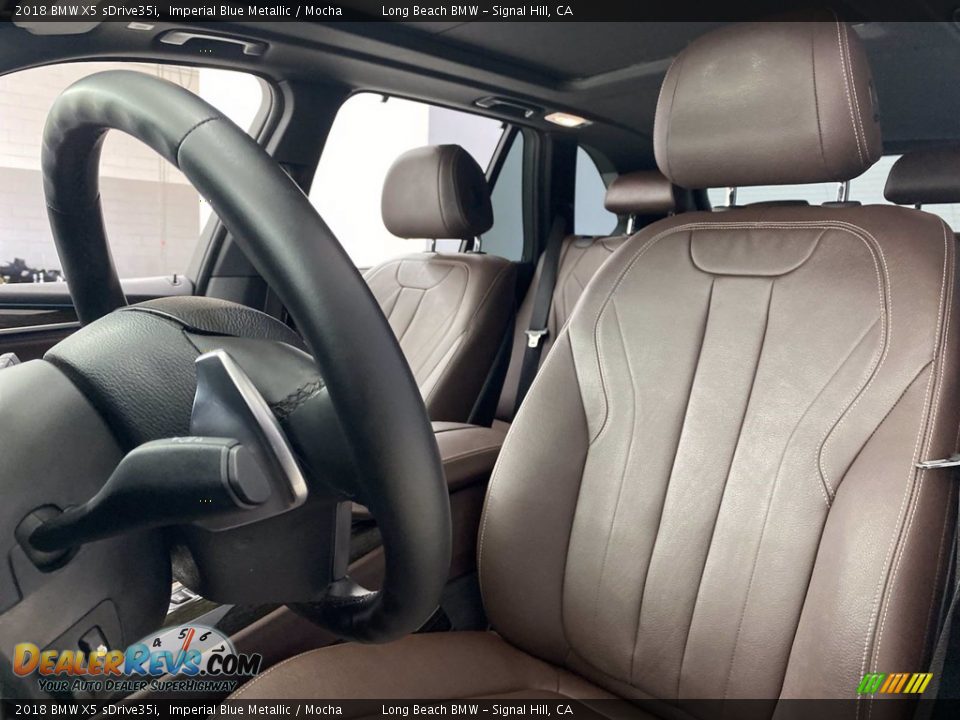 2018 BMW X5 sDrive35i Imperial Blue Metallic / Mocha Photo #17