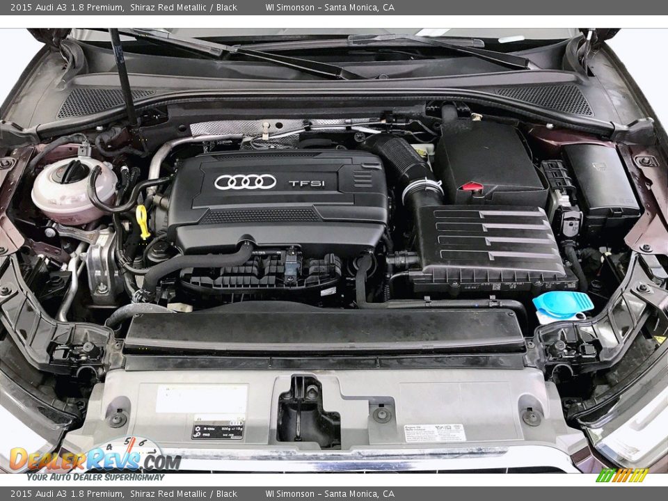 2015 Audi A3 1.8 Premium 1.8 Liter Turbocharged/TFSI DOHC 16-Valve VVT 4 Cylinder Engine Photo #9