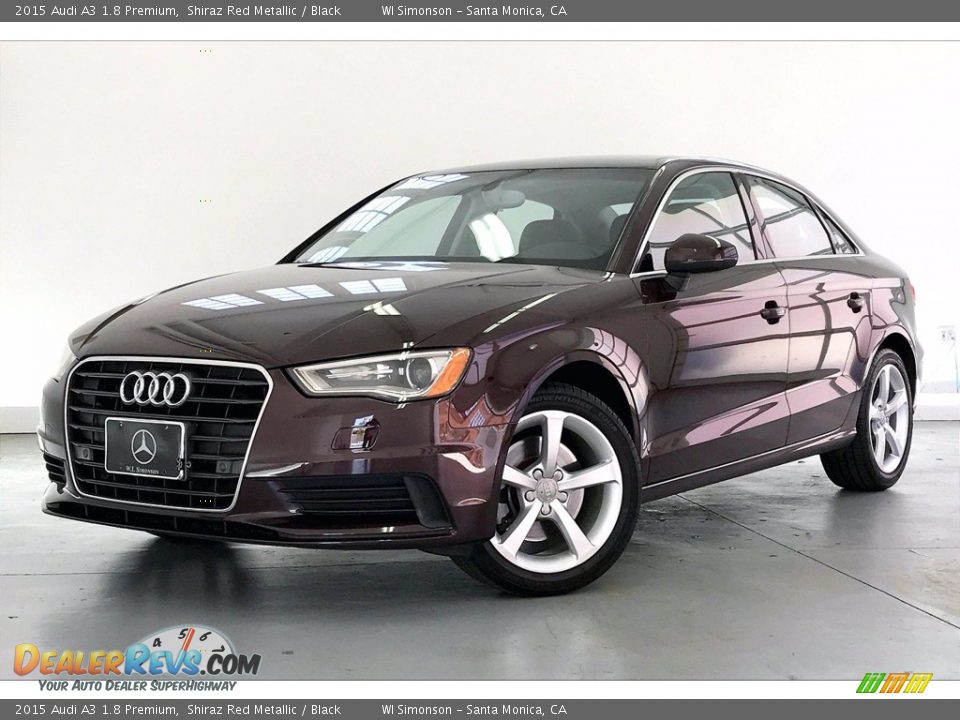 Shiraz Red Metallic 2015 Audi A3 1.8 Premium Photo #12