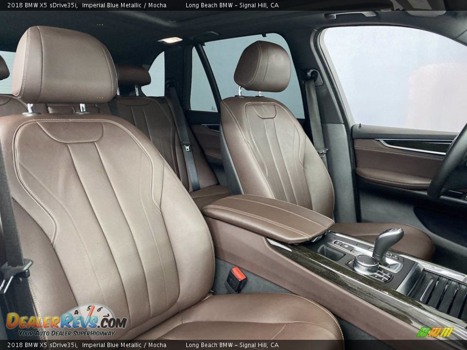 2018 BMW X5 sDrive35i Imperial Blue Metallic / Mocha Photo #34