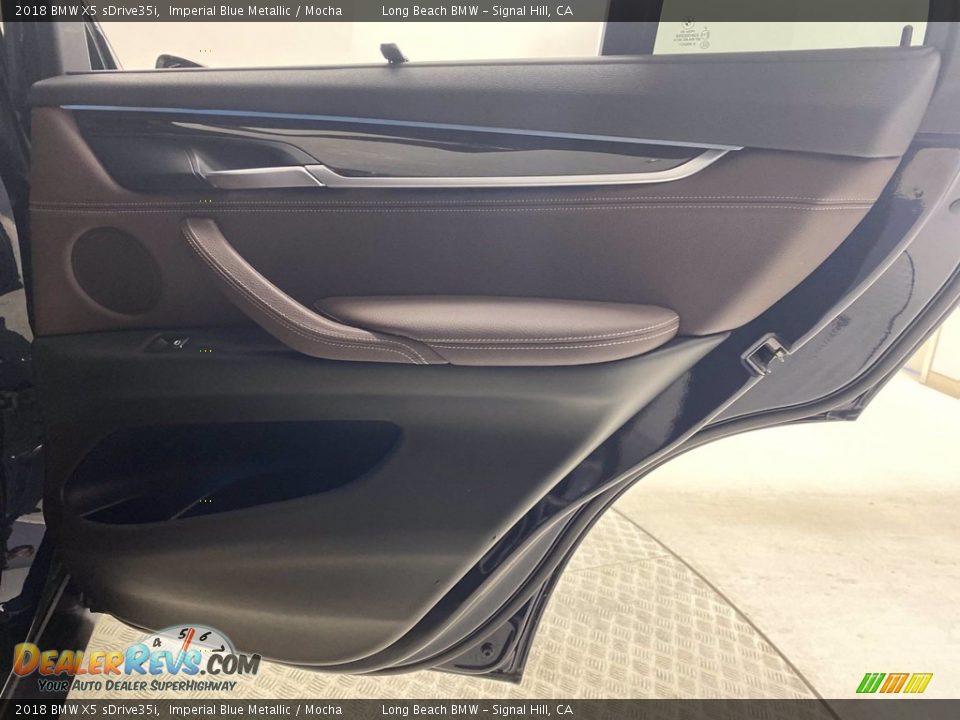 2018 BMW X5 sDrive35i Imperial Blue Metallic / Mocha Photo #35