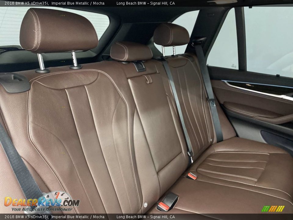 2018 BMW X5 sDrive35i Imperial Blue Metallic / Mocha Photo #36