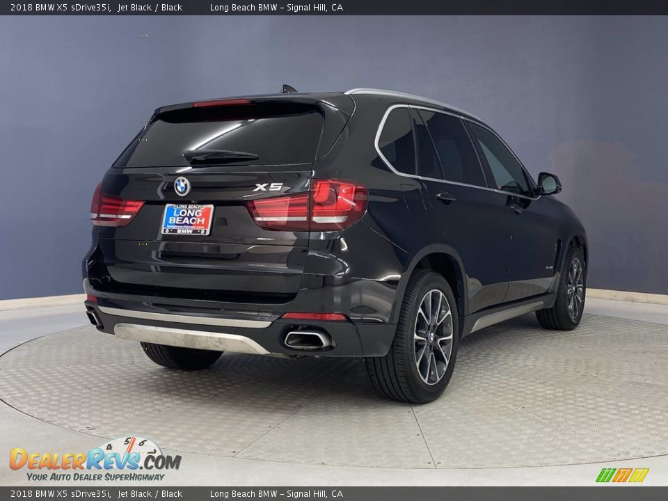 2018 BMW X5 sDrive35i Jet Black / Black Photo #5