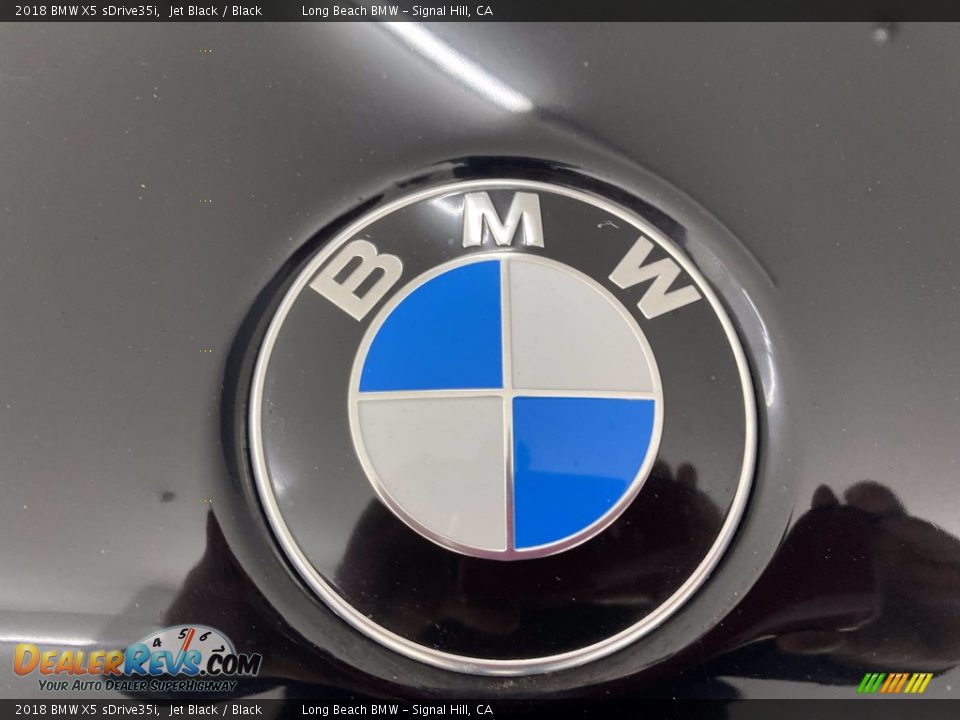 2018 BMW X5 sDrive35i Jet Black / Black Photo #8