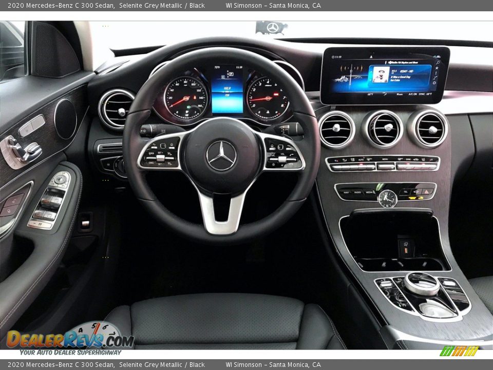2020 Mercedes-Benz C 300 Sedan Selenite Grey Metallic / Black Photo #4