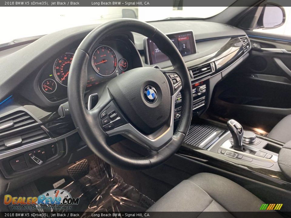 2018 BMW X5 sDrive35i Jet Black / Black Photo #16