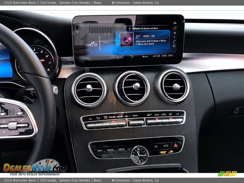 2020 Mercedes-Benz C 300 Sedan Selenite Grey Metallic / Black Photo #5