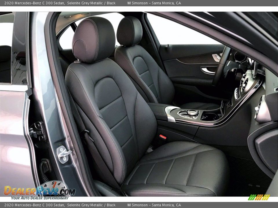 2020 Mercedes-Benz C 300 Sedan Selenite Grey Metallic / Black Photo #6