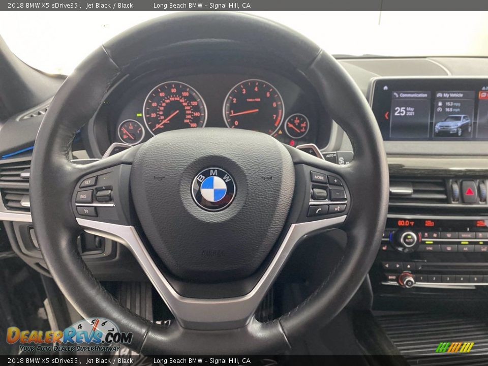 2018 BMW X5 sDrive35i Jet Black / Black Photo #18