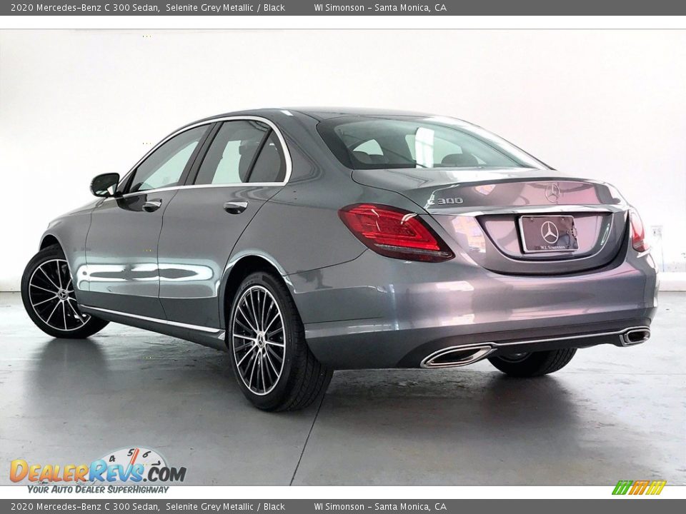 2020 Mercedes-Benz C 300 Sedan Selenite Grey Metallic / Black Photo #10