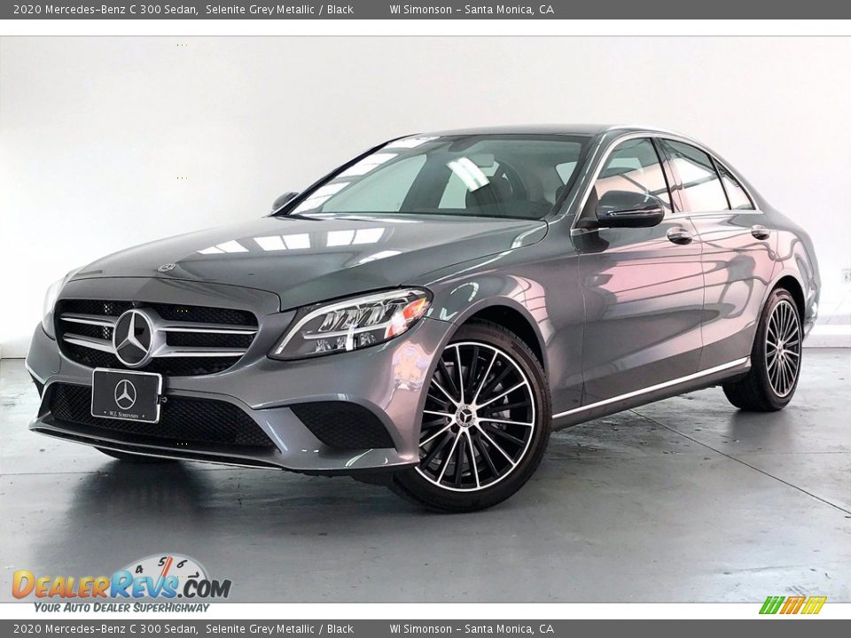 2020 Mercedes-Benz C 300 Sedan Selenite Grey Metallic / Black Photo #12