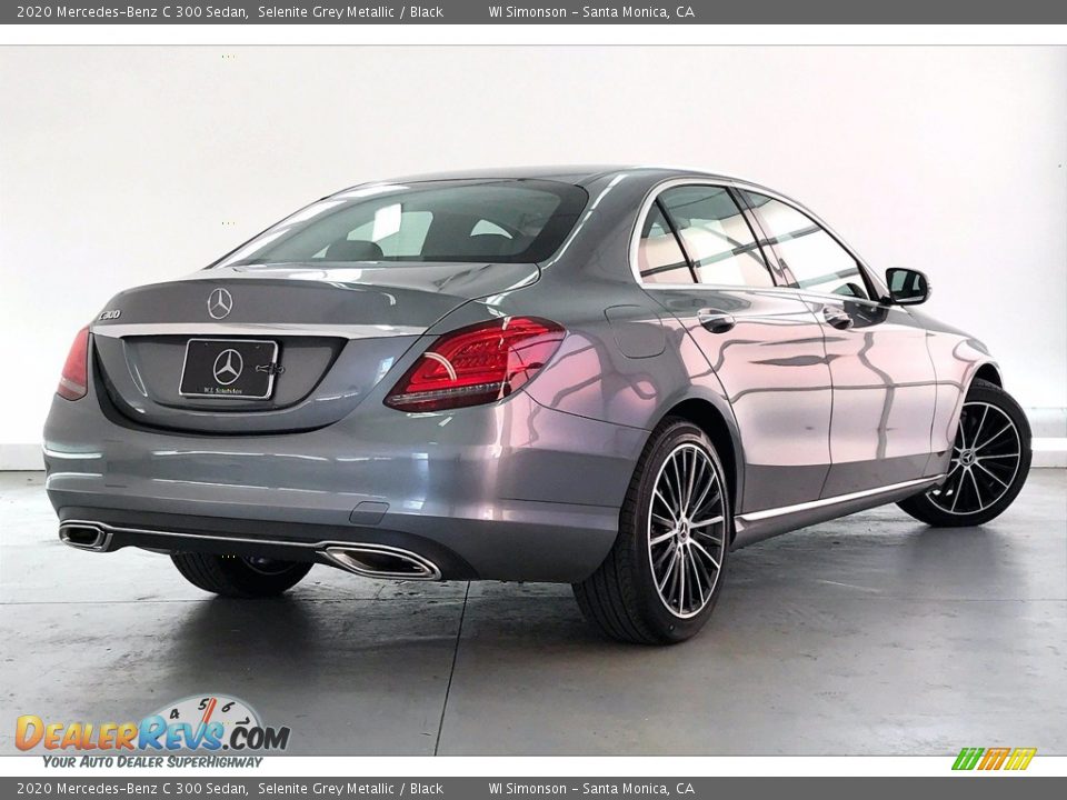 2020 Mercedes-Benz C 300 Sedan Selenite Grey Metallic / Black Photo #13