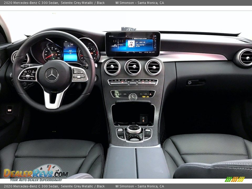 2020 Mercedes-Benz C 300 Sedan Selenite Grey Metallic / Black Photo #15