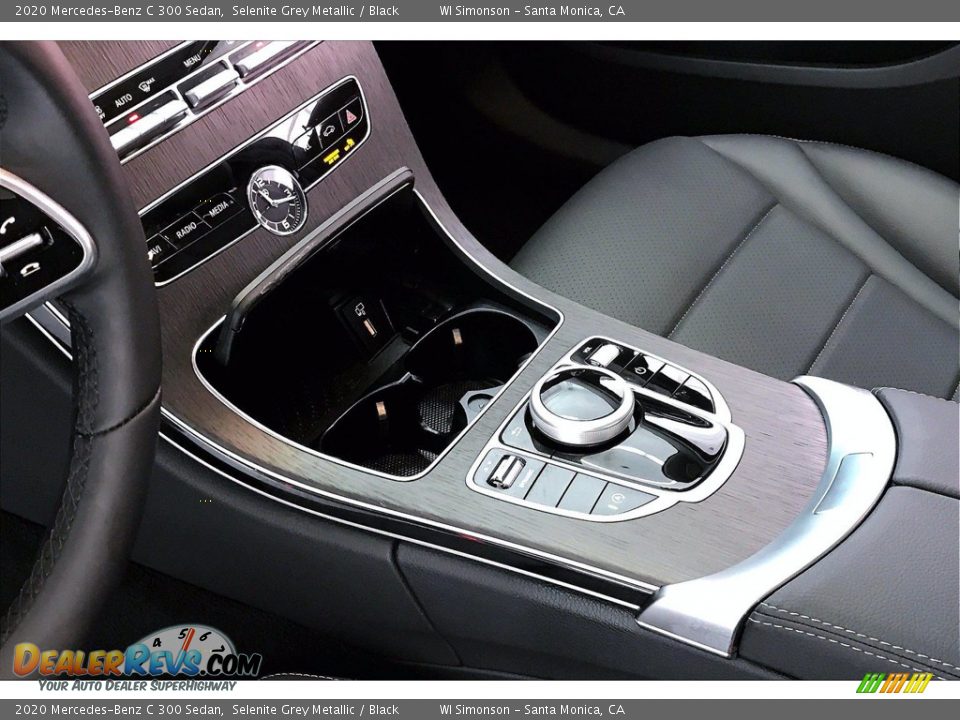 2020 Mercedes-Benz C 300 Sedan Selenite Grey Metallic / Black Photo #17
