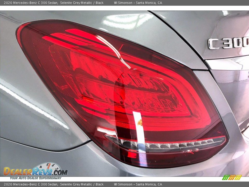 2020 Mercedes-Benz C 300 Sedan Selenite Grey Metallic / Black Photo #29